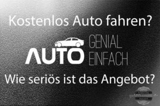 Auto-Genial-Einfach - seriös oder Betrug