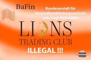 BaFin: Lions-Trading-Club illegal