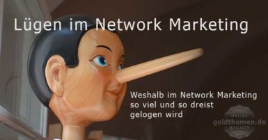 Network-Marketing-Lügen
